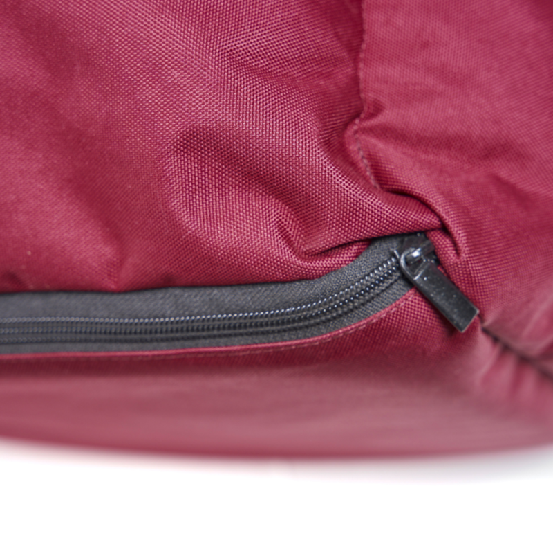 Digby and Fox Nest Dog Bed - Small Maroon-3